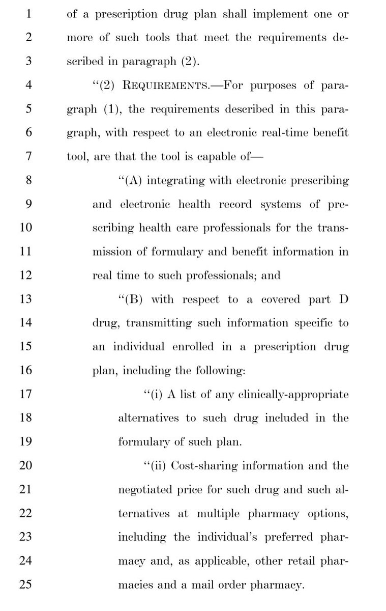 And, a piece on real time benefit checks! Basically adding standards for these tools—which can help reduce out of pocket costs—and embeds RTBC as a requirement in MIPS.