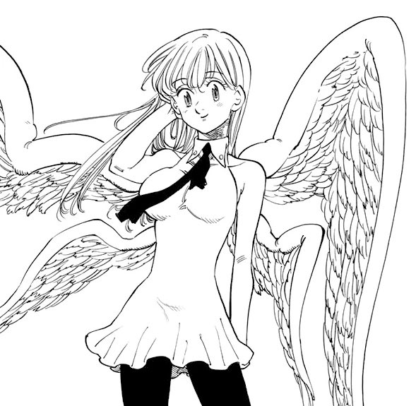 Bref l’enfant parfait pour son père. Mais Meliodas fit une rencontre qui changea sa vie et celle de son clan : Elizabeth Les deux tombèrent fou amoureux l’un de l’autre Mais Elizabeth étant la fille de la Déité Suprême et les démons étant ennemis jurés avec les déesses
