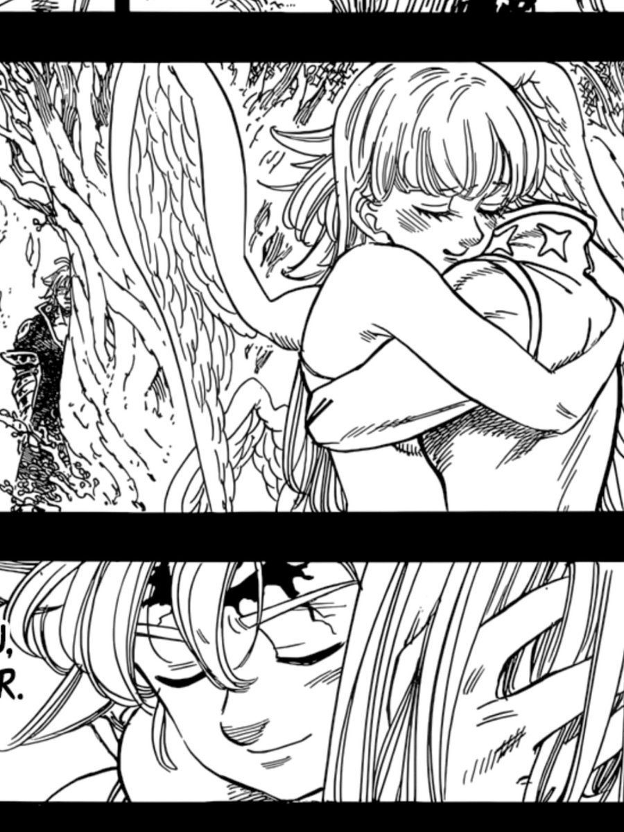 leur amour était totalement impossible à l’instar d’un Roméo et Juliette.Elizabeth avait une énorme bonté et désiré simplement l’arrêt du conflit Démons vs Déesses (a ce moment on était avant la guerre sainte). Elle voulait une paix entre toutes les races