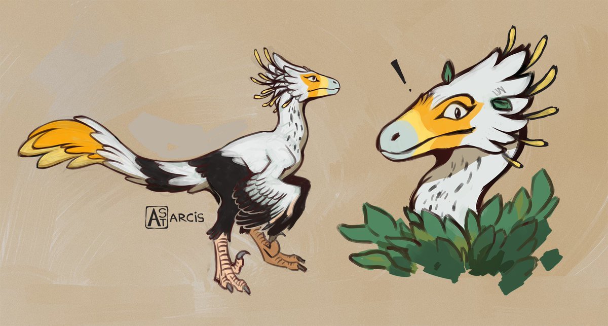 BlepfirePhoenix's tweet photo. ✨FREE ART RAFFLE✨

Looking to commission some joint art with my alien space raptor, and maybe YOUR cool animal person!

Like and RT this post, then fill out ➡ https://t.co/yaSas3255r to enter!
Ends December 27th, 23:59 EEST.

(examples by @\eliasdrid &amp; @\tsapushka) https://t.co/v2cLEjNLm6