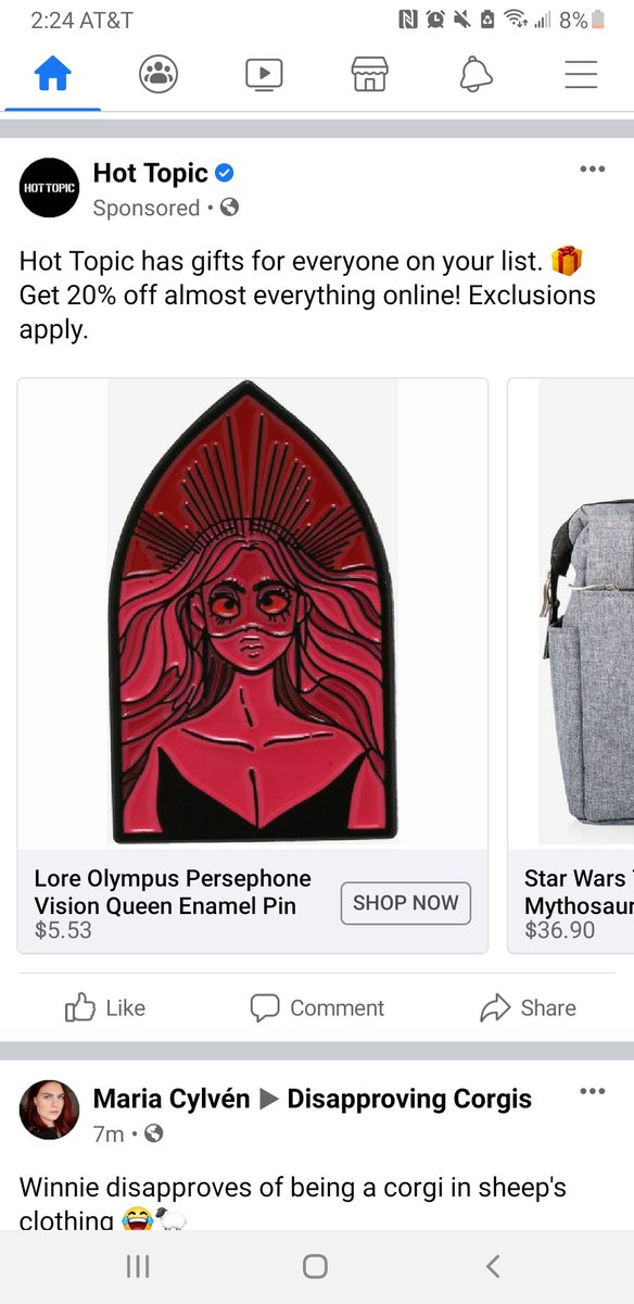 d20_ashtree's tweet photo. @used_bandaid saw this on the hot topic website. I hope this is official. If not, well now you know. https://t.co/Cz2kdYIiUk