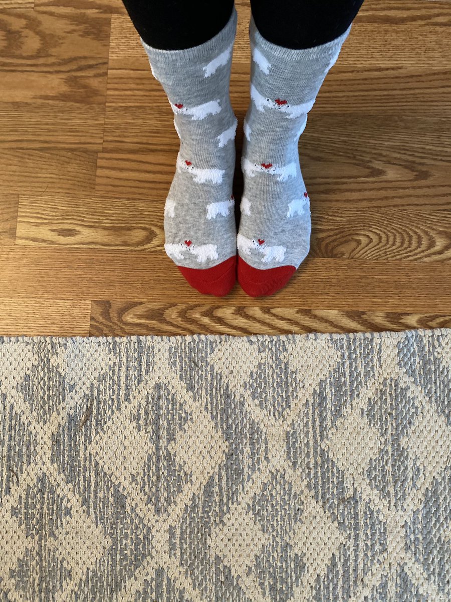 sga_shs's tweet photo. Ms. Gaulding is rocking some polar bear socks as part of her pjs today 🐻❄️ #repSHS https://t.co/fpxJtBhSzJ