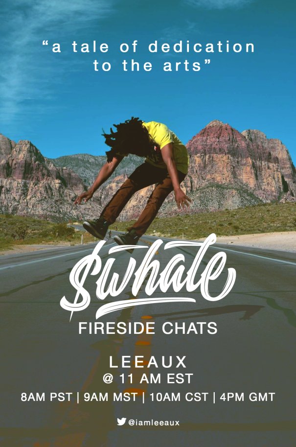 WHALEMembers's tweet photo. 🚨 Artist Fireside Chat w/ @iamleeaux TOMORROW on the 22nd December | 11 AM EST (8 AM PST). Only on the $WHALE discord. RSVP now! https://t.co/7u4oPlVxsW https://t.co/ViS1y3z2bb