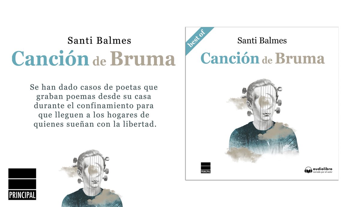 Un proyecto maravilloso de <a href="/SantiBalmesSoy/">Santi Balmes I AM 🌝</a> realizado durante el confinamiento que nos trae una selección de poemas de "Canción de Bruma" en formato audiolibro. 
¡Disponible en las principales plataformas digitales!
📚 ow.ly/KqOx50Ab3Dy