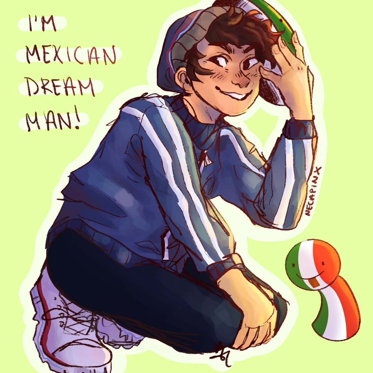 photo Quackity Mcyt Fanart mexican dream forever