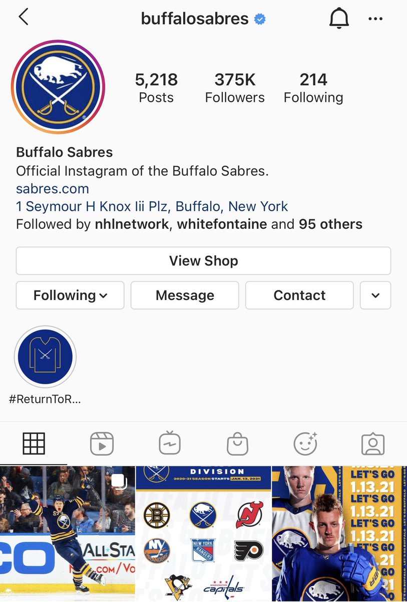 martybiron43's tweet photo. Iβm taking over the Sabres Instagram Account by having an IG live at 3:30pm to interact with you guys and answer some questions about the upcoming season. Join me and letβs get excited about the new season and the Bills clinching the division!! #HeyMarty https://t.co/sQicU8GSxV