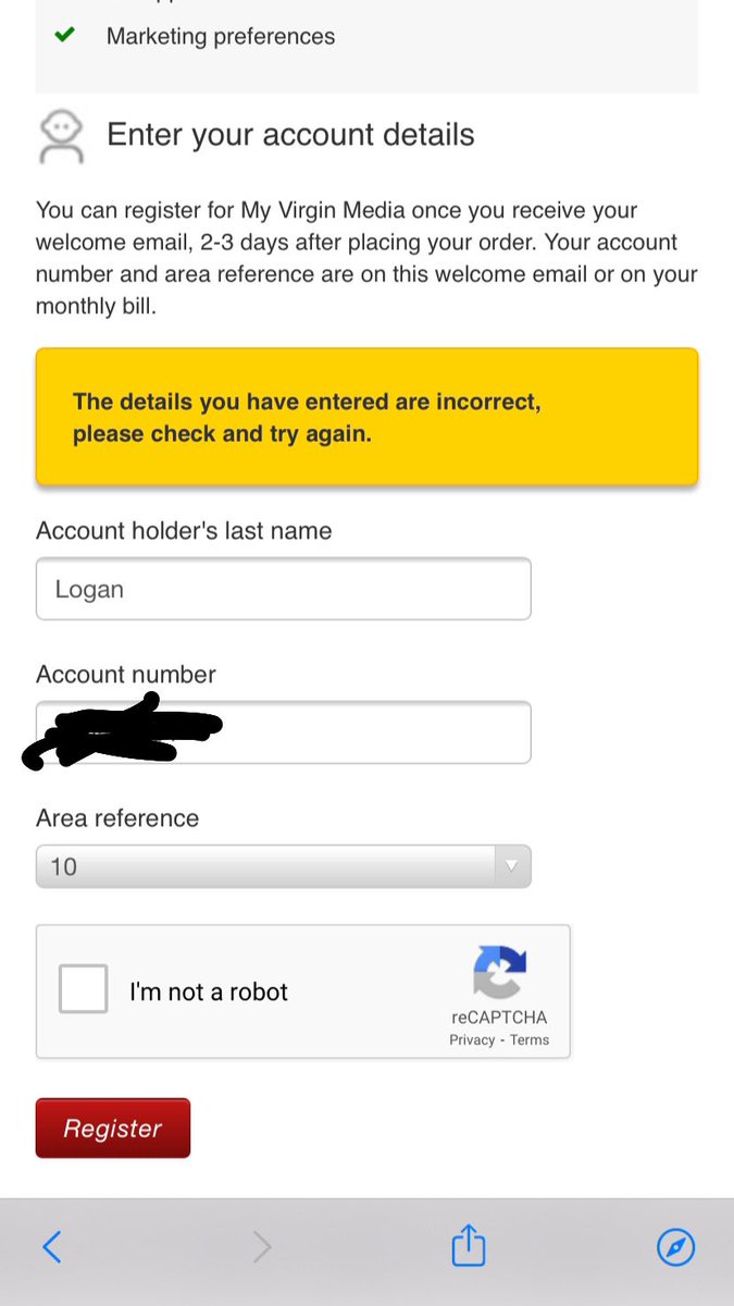 KaeElle1's tweet photo. @virginmedia This is what is coming up. When I try to  log in, create a new account and when I try to change password https://t.co/fHcpu8mtAk
