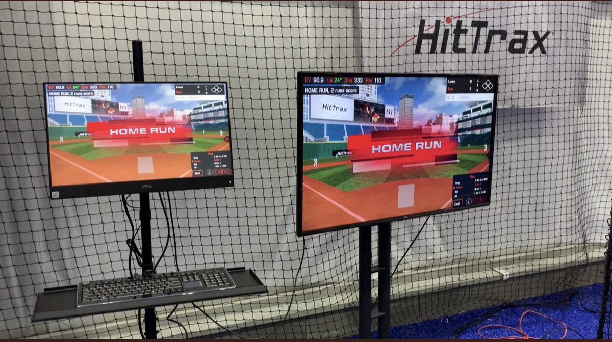 HitTrax should ship to us at or around 12/28. Big addition to the field house.  We hope to be able to start running indoor hitting leagues for all ages in January.