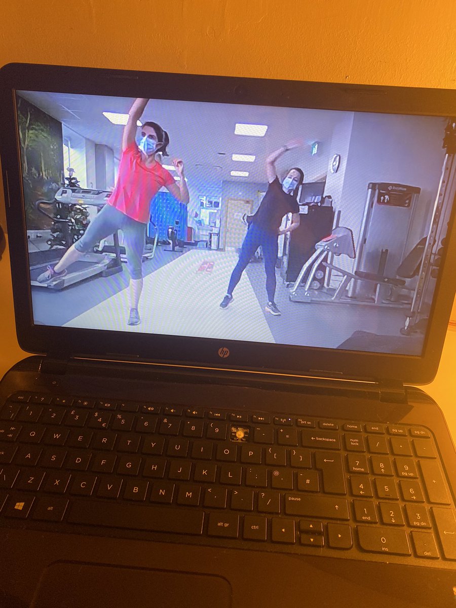 Editing our our Christmas #prehab class so that patients (and families!) can stay active over the festive period. Big thank you to <a href="/Ruthmc5Ruth/">Ruth McMenamin</a> for her jumping jacks and squatting skills to demonstrate the level 2 class!