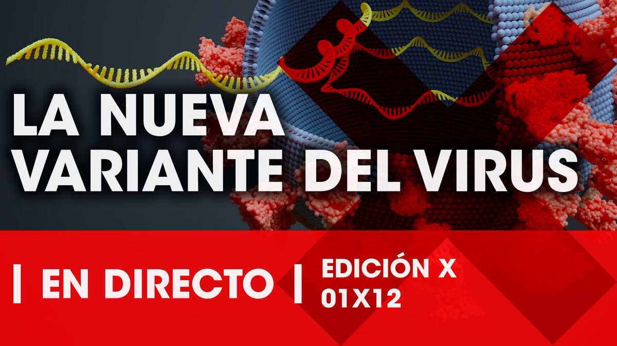 LRsecreta's tweet photo. AHORA MISMO -> SIN ANESTESIA -> EN DIRECTO -> TODO SOBRE LA NUEVA VARIANTE DEL VIRUS -> 
https://t.co/z4qBUbihZl

#LaReuniónSecreta https://t.co/U8wm50rvI3