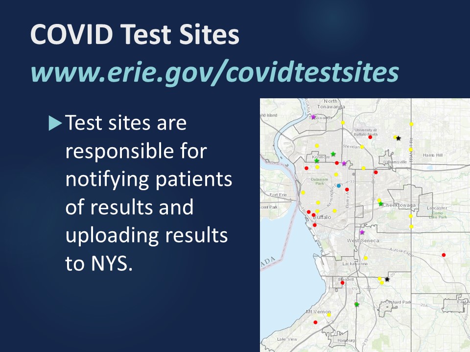 Erie County Department of Health 😷 on Twitter "A note about our COVID
