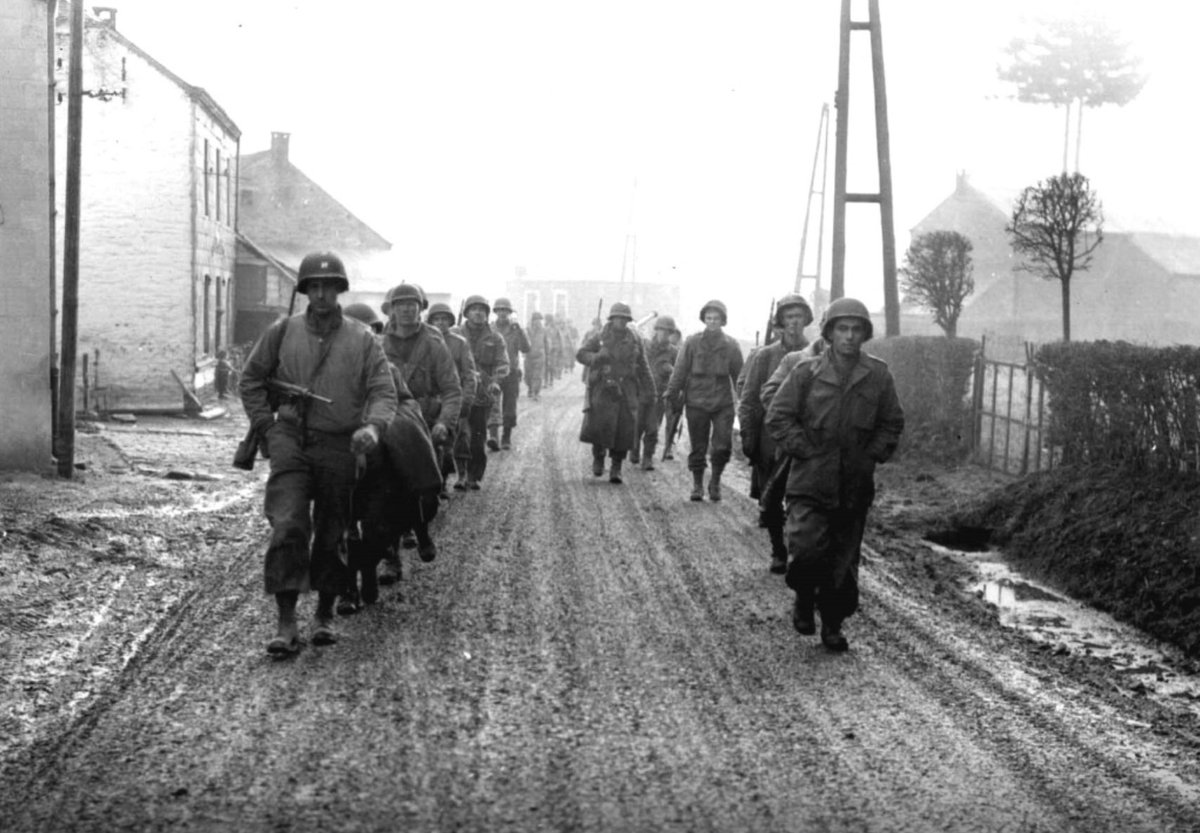 During the night of 19/20th, 109th engineers blew the bridges at Ettelbruck & evacuated some distance further west.Their position impossible, they remained in position until they would soon be replaced by units of the 80ID from the SE.The last we will hear from them.2)