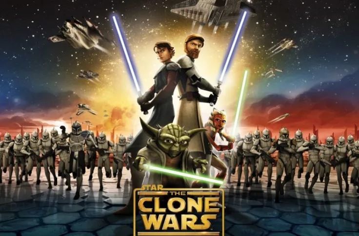 27: Star Wars: The Clones Wars (2008 movie), the worst Star Wars theatrical release. The animation is in its infancy, story is thin, action is overbearing and bombastic. Plus side: the first canonical appearance of Ahsoka Tano, and we welcome  @HerUniverse  @JATactor  @MattLanter