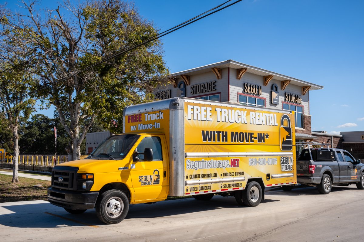 Need help moving in? We've got you covered with our truck rentals! Check out our website for more details.