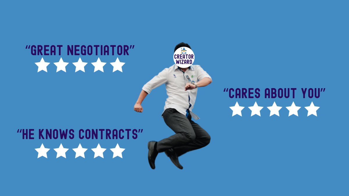 So how can you find a good influencer manager?The best way is to ask *other* creators in your network for recommendations.If you don’t know anyone in your network who has a manager, try cold emailing some creators whom you admire and ask them.You might be surprised!