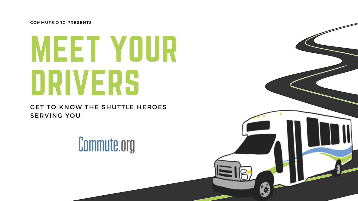 SMCountyCommute's tweet photo. Stay tuned for a new series featuring https://t.co/g3GiLwcXc3's shuttle drivers! Join us in thanking our drivers for continuing to provide first-last mile transportation to essential workers throughout this year! @realMVTransit #MeetYourDrivers #ShuttleHeroes #TransitDriver https://t.co/4zHT7JYnbK