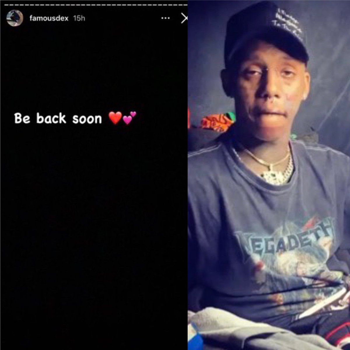 Power106LA's tweet photo. Famous Dex has reportedly checked into rehab after concerning images of the rapper have appeared online for the past few weeks. Rich The Kid helped see Dex off and showed his friend support! 🙏🏽🙏🏽🙏🏽 Wishing Dex all the best during this time! 💯 https://t.co/IlytPzi4qm