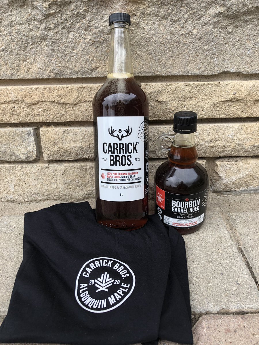 DavidBastl's tweet photo. Huge thank you to the Carrick Brothers, the kings of Maple Syrup 🍁 

Check them out at https://t.co/nZaMfkmMKN https://t.co/YbsGHt8GY8