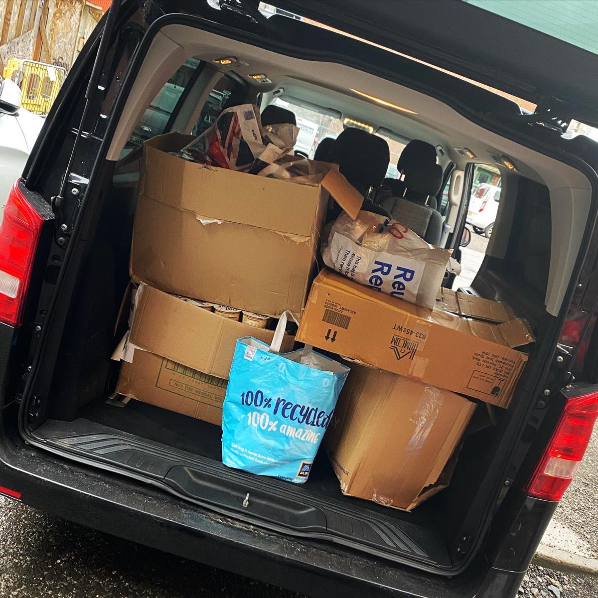 MichaelBonnar1's tweet photo. On behalf of the families that struggle to say it, a huge thank you to the entire cast and crew of @bbccomedy The Amelia Gething Complex for their contribution to this years foodbank donations. People struggle at the best of times, they don’t need the added pressure of Christmas. https://t.co/QjsxjPKjiC