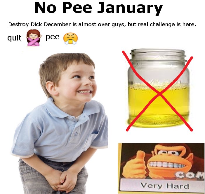 donotrefresh's tweet photo. 10 days.
#NoPeeJanuary
@Cybersole @destroyerbots @RushAIO @TohruAIO_ @wrathsoftware @polarisaio @Dashe @HayhaBots @PrismAIO @soleaio @Splashforcebot @torpedoAIO @VeloxBots @Galaxsio @Dashe
Will you restock for this monumental journey?
Comment #NoPeeJanuary if you're ready. https://t.co/bXxnewV7xm
