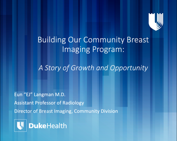 Duke Community Radiology tweet media