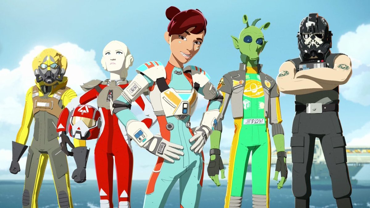 23. Star Wars Resistance (2018-2020). Ok, confession. I haven't seen every episode. But not even my kids were terribly interested in continuing on.