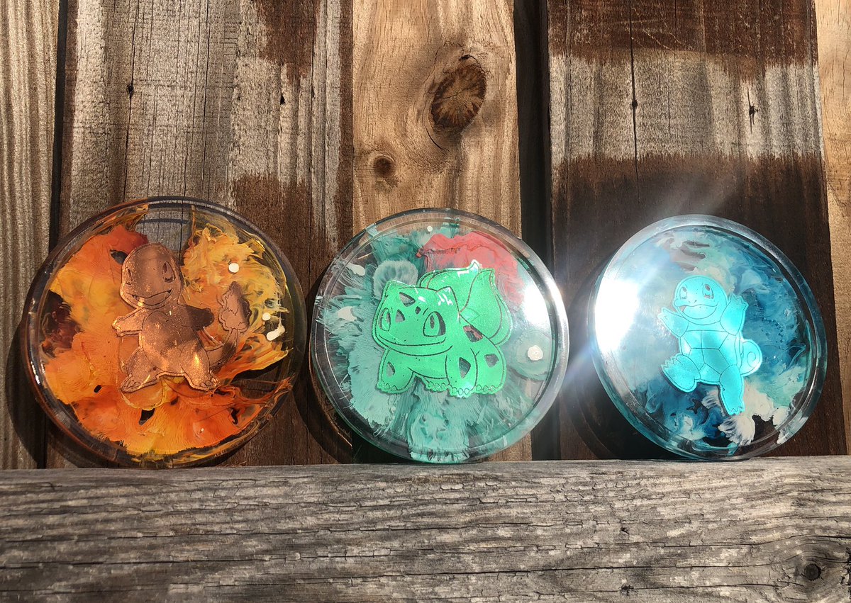 ccstefsoccer4's tweet photo. Been making #Pokémon coaster recently and just put these up on my Etsy store 🥰https://t.co/jY8OeygI50 
What other Pokémon should I make? https://t.co/wXV6nFNAUN