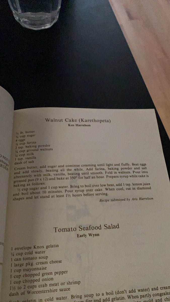 Hawk submits a Greek dessert. HELL YES