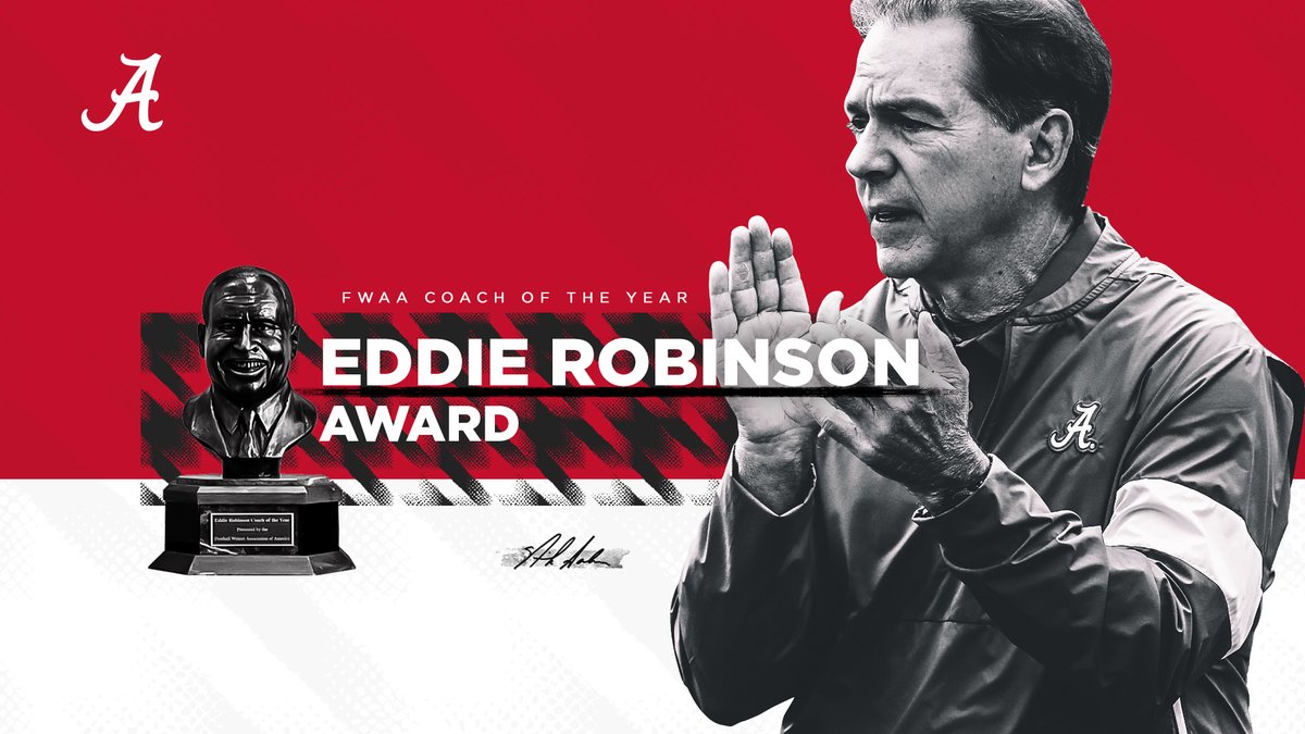AlabamaFTBL's tweet image. Finalist ➕ @CoachRobAward 

🗒️: bit.ly/3nLknRq

#BamaFactor #RollTide