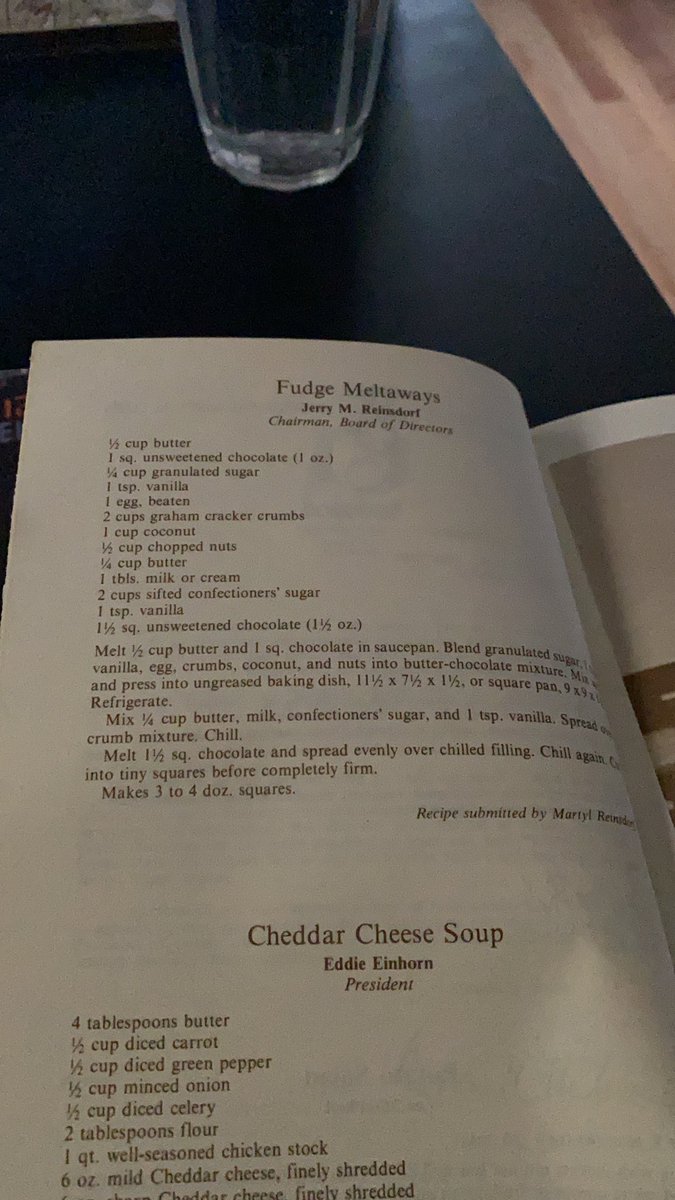 Ever wonder what the Chairman kicks back with on a warm winter eve?