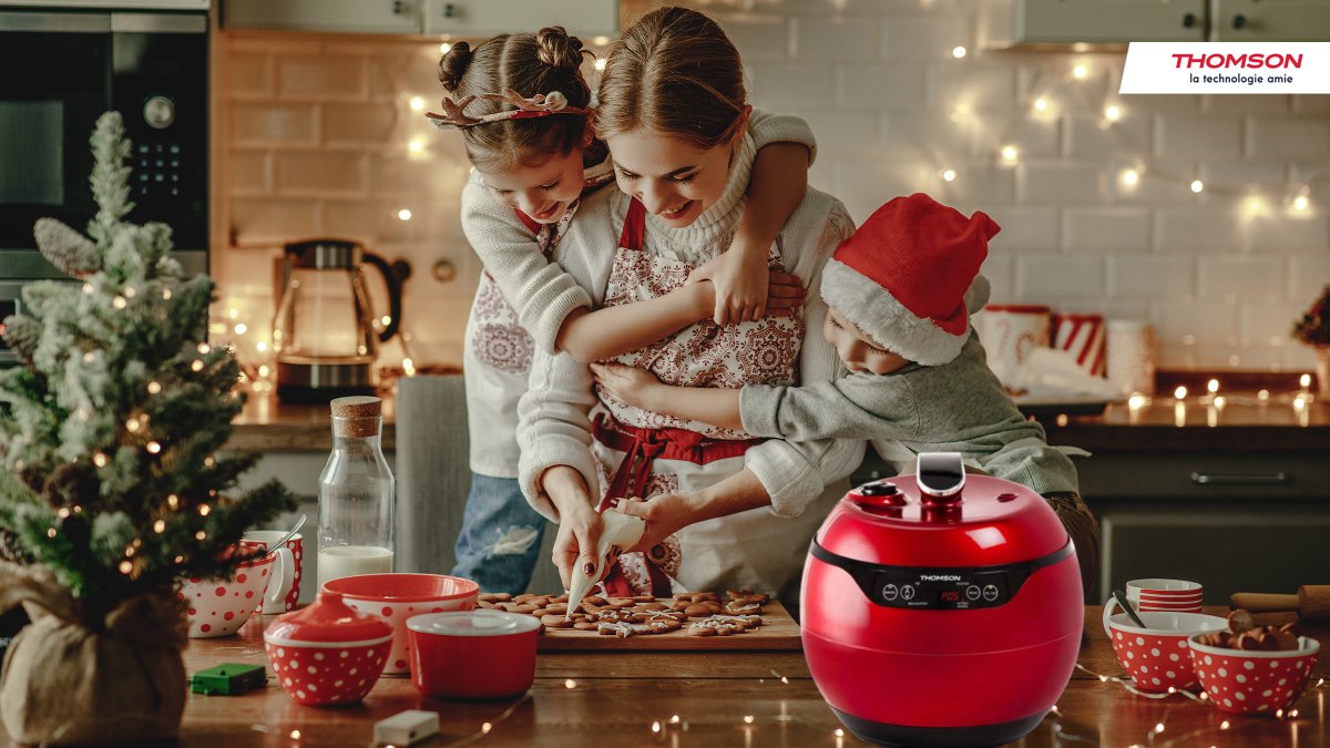 Thomson_FRA's tweet photo. Fin prêt pour les fêtes avec le Creacook express #Thomson !
Plus qu'un simple autocuiseur, il vous permettra de réaliser de nombreux plats de fête ainsi que de délicieux desserts !😋
Quel dessert réaliseriez-vous en premier avec ?😉
#ThomsonÉlectroménager #CreacookExpress #Noël https://t.co/bxvk4Fm5rf