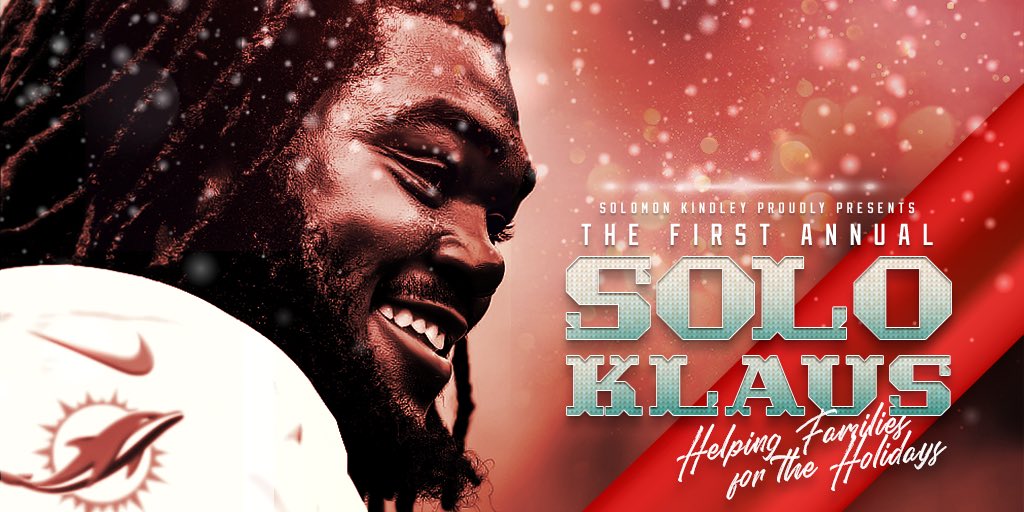 Excited to announce The First Annual #SoloKlaus Christmas is coming to Jacksonville. We’re blessing two family with gifts this holiday season and 66 new laptops to a local elementary school. I’m blessed to be from #Duval and to bring some love this season.