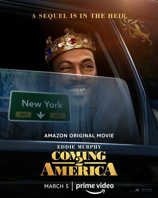 RickandSasha's tweet photo. 🔁 from @PrimeVideo: America: You ready for this visitor? #Coming2America rides in March 5. https://t.co/qz3lm3YcVz