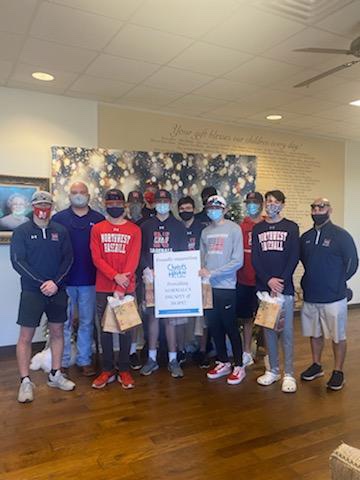 Txnbaseball's tweet photo. It’s a great day to be a Texan! Very proud of our players! They donated over $800 dollars in gift cards to Christ Haven’s For Children! Thanks to all who participated! #biggerthanbaseball #texaNfamily #tistheseason @jhenke27 @CoachPerc https://t.co/O6NtjnCWeY