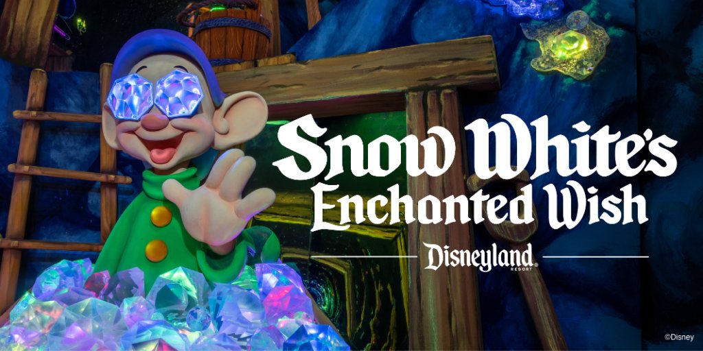 Disneyland's tweet photo. Enjoy this first look of the newly reimagined and renamed Snow White’s Enchanted Wish! Check out the @DisneyParks Blog for all the details. https://t.co/ClVo0qK2eD https://t.co/sSRPomKoU2