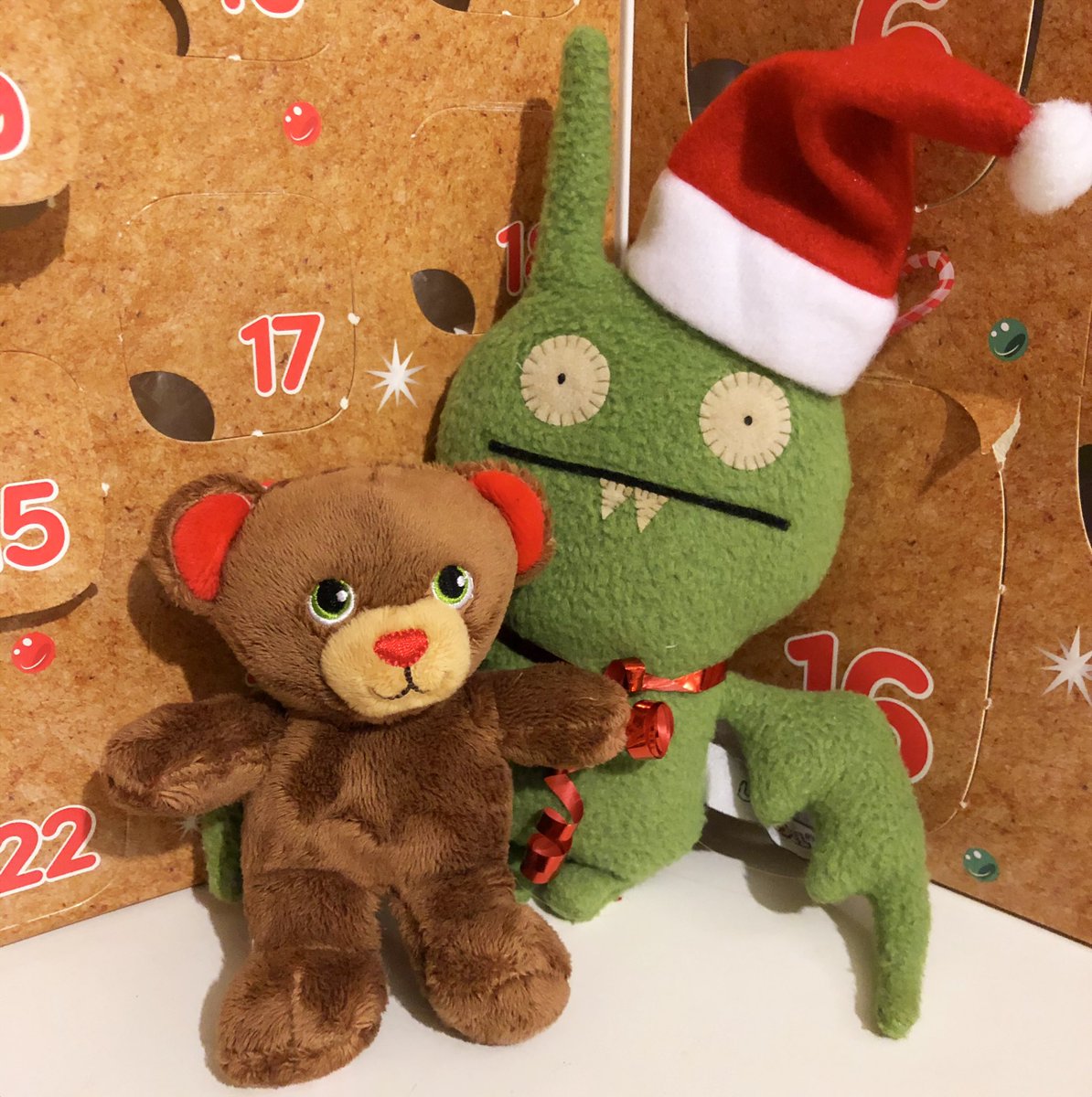 Say hello to our fifth teddy from Poe’s <a href="/buildabear/">buildabear</a> advent calendar! We’ve named him Pascal! 😍