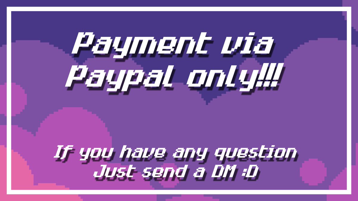 _DeuTilt's tweet photo. 💜 COMMISSIONS OPEN!!! 💜

Heeyo, opening commissions for this Christmas and all the next year basically xD

I mostly draw characters, but if you have any idea for an Pixel Art job, just DM me (ﾉ◕ヮ◕)ﾉ*:･ﾟ✧

Your RT's helps a lot!! 💜

#PixelArt #ドット絵 #VacaRoxa https://t.co/kgaNl40J9N