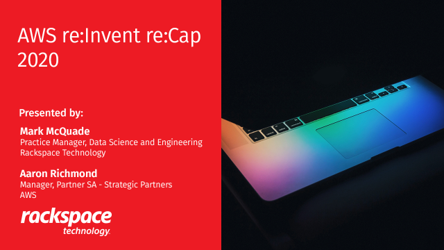 Don't miss our <a href="/AWS/">Amazon Web Services</a> #reInvent recap webinar! We will be highlighting the top announcements and doing a deep dive into a few of the most interesting new services across #Serverless and #Containers, #Compute, #IoT, #AI &amp; #ML and more! bit.ly/37C6JtV