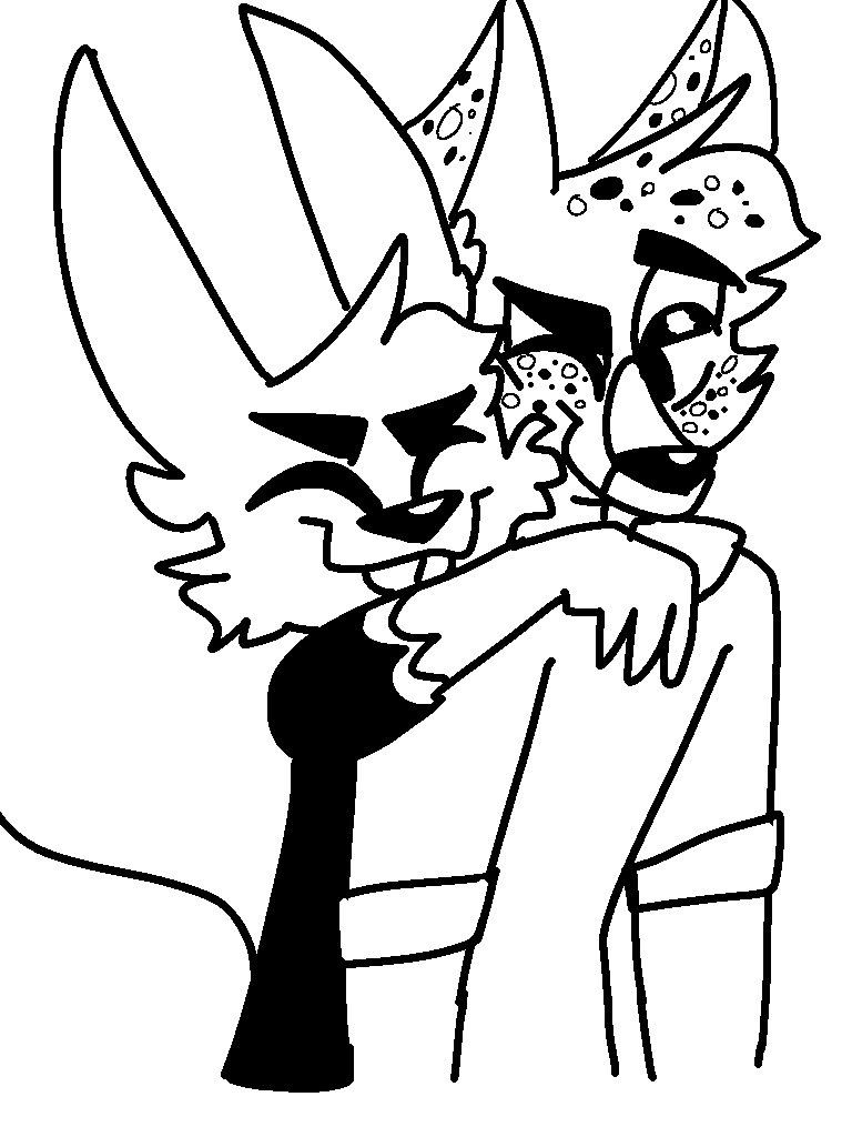 rusty_arcade's tweet photo. Welp I took a COVID test to today and I got positive... ehhhh I’m not gonna continue the Damian ships anymore. My chest hurts. Take the ones I’ve finished. #Zoophobia #damianzp #dogfight #frostbite #DamiansFall #RubenZP #WinterZP #AutumnZP https://t.co/FWl0fD3dka