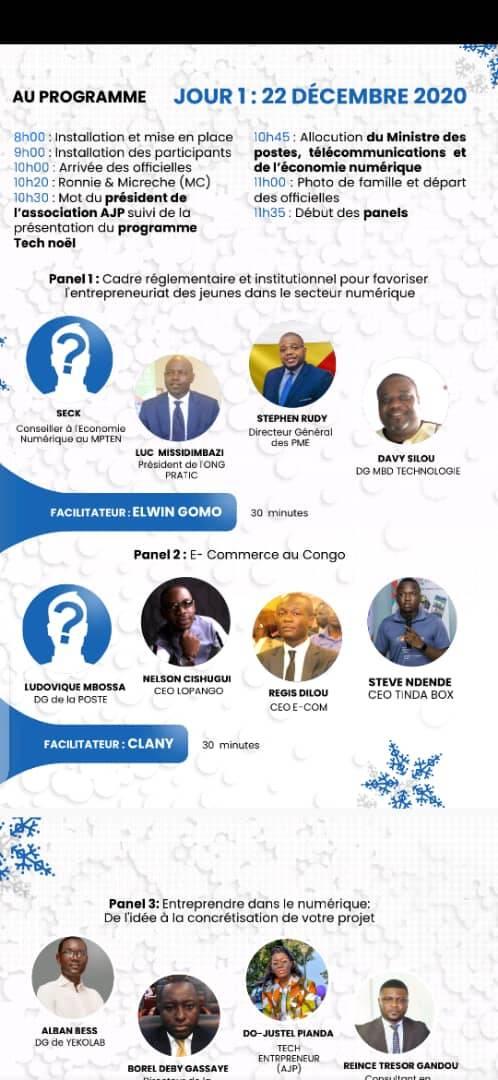 steve111MV's tweet photo. Suivez ce 22 et 23 Décembre en direct sur ma page : https://t.co/UawJ9I5tBV

-> 22 : TechNoel, panel #ECommerce à 11h00 (Lycée d la Revolution)
-> 23 : #Entrepreneuriat numérique (CIRAS)

#ChezMoiAuCongo #Team242 #Congo #Noel #Numerique #AgriZoom #TindaBox #LeCourtier #TindaBoost https://t.co/3AMMz4y4Lc
