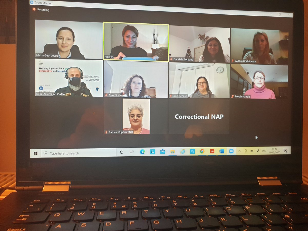 IulianaCarbunar's tweet photo. Trilateral meeting today RO CA NO under #CorrectionalProject @EEANorwayGrants. Discussing priorities for 2021 on information sharing and expertise among professionals from prison and probation. Looking forward to continue our work together 🇷🇴🇨🇦🇸🇯! @CSC_SCC_en @Kriminalomsorg1 https://t.co/r0dsr6lrXR