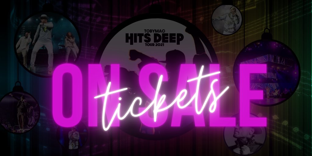 WayFMHuntsville's tweet photo. 🎄MERRY CHRISTMAS!🎄
Do you have your TobyMac  tickets yet?!save 20% 🎁on all remaining TobyMac HITS DEEP TOUR 2021 tickets by entering the code INSIDER before you select your tickets. Don’t wait, tickets are limited and this deal ends January 5th!!!
⬇️
https://t.co/K67A5Bqirb https://t.co/roa3nl1Da8