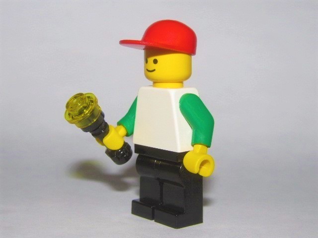 Happy National Flashlight Day!  This #LEGO minigfigure has one in his hand 😊 #FlashlightDay 🔦