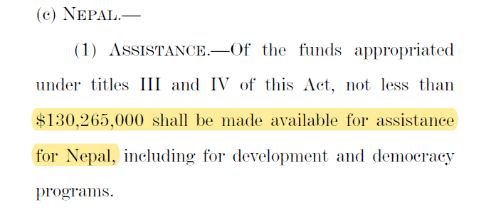 Techno_Fog's tweet image. The Stimulus Bill:

The gov't closes the economy. You lose your job. You face eviction.

$600 for all your troubles. 

Meanwhile they send:

$135 million to Burma
$85.5 million to Cambodia
$1.4 billion for "Asia Reassurance Initiative Act"
$130 million to Nepal

They hate you.