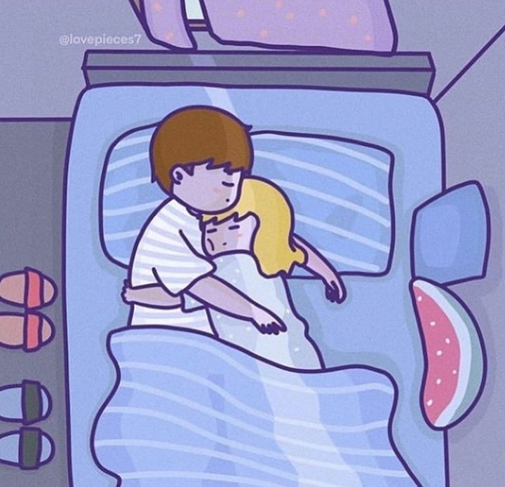 qué hermosa sensación estar así: