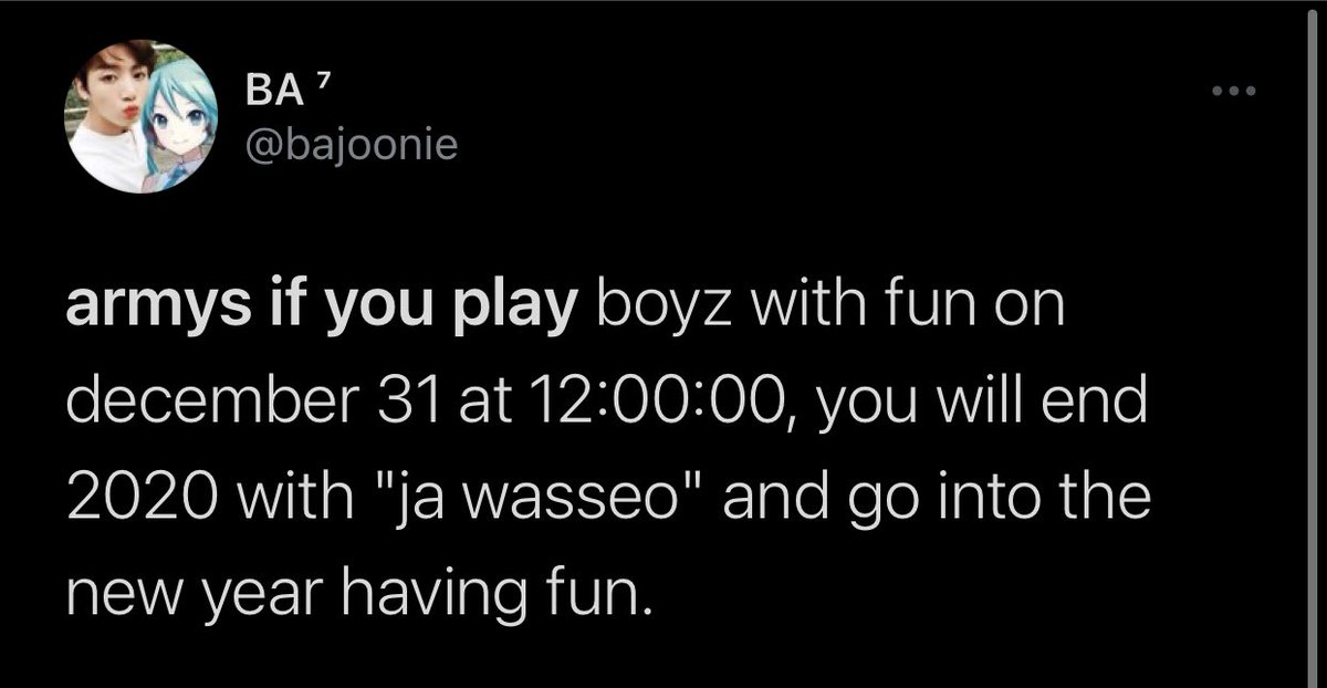 “Armys if you play......”~A New Years thread~