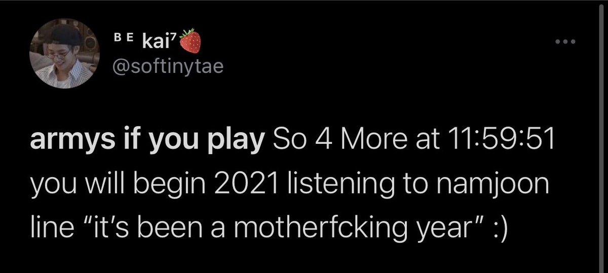 “Armys if you play......”~A New Years thread~