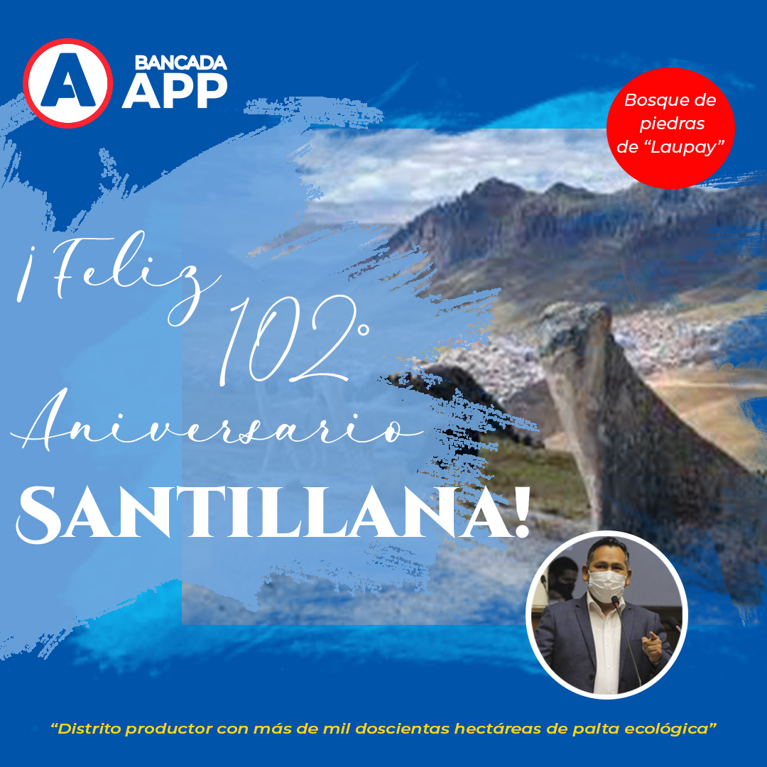 PerciRivas's tweet photo. ¡Feliz 102° Aniversario, Santillana!
Extender un fraterno saludo a mi Distrito de Santillana, tierra que me vio nacer y crecer, de la cual estoy muy orgulloso y agradecido de poder representar.
Moción de saludo: https://t.co/RrrdbDIXLw https://t.co/L005jK30XO