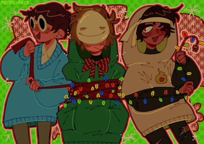 holiday mischief 

#dreamteamfanart #dreamteam 