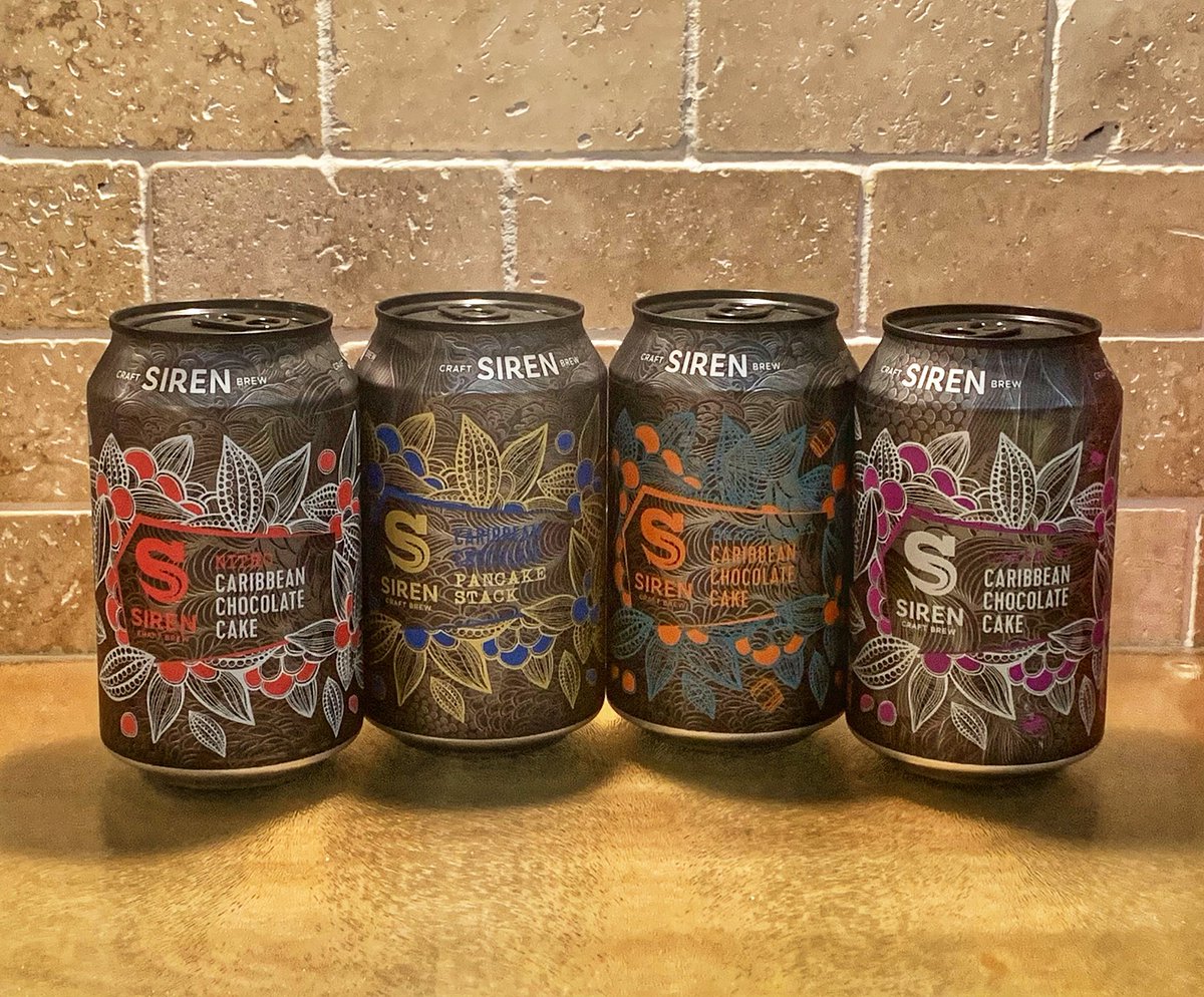 First day of my Christmas Holiday and I can’t think of a better way to get in the festive mood then to drink  <a href="/SirenCraftBrew/">Siren Craft Brew</a> Caribbean Chocolate Cake 2020 pack with <a href="/Whitcher77/">Josh</a> 🖤❤️💛🧡💜🖤